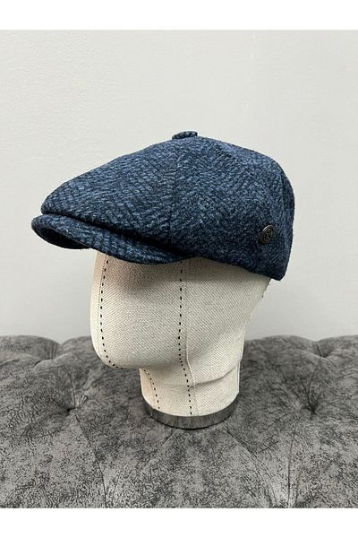 Makro Optik 8 Pieces Winter Wool Hat Fish Back ( Peaky Blinders )