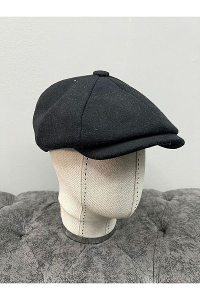 Makro Optik 8 Pieces Winter Wool Hat Fish Back ( Peaky Blinders )