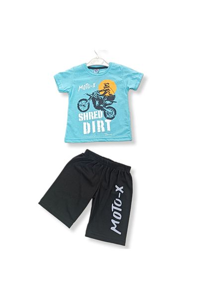 Terry Boy's Combed Cotton Top and Bottom Set