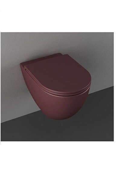 İsvea Infinity Clearim Plus Asma Klozet Rustik Bordo Extra Dekorsuz 10nf02001 2r