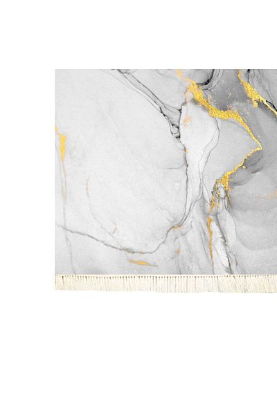 In House Soft Velvet Turkish Rectangular Door & Bath Mat -Multicolor - 60x40 cm