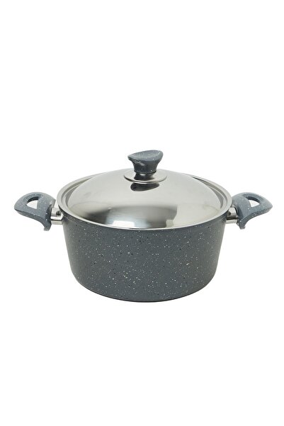 In House | 7 Pieces Turkish Granite Cookware Set With Steel Lid