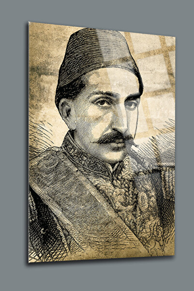 glassartdesign Картина на стъкло Абдулхамид Хан 2