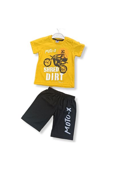 Terry Boy's Combed Cotton Top and Bottom Set