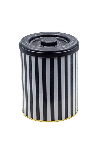 EVLE Ef188-l8 Line Black Patterned Garlic Holder, Garlic Basket, Crisper