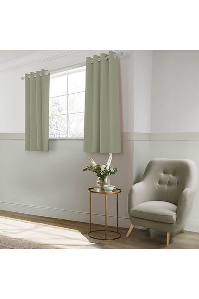 In House Velvet Curtains From
