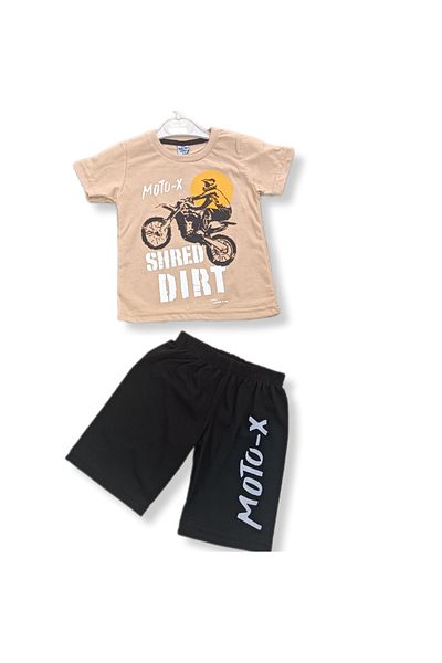 Terry Boy's Combed Cotton Top and Bottom Set