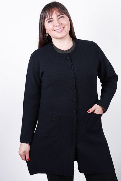 Laden Knitwear Women - Soft and Thick Wool Winter Cardigan