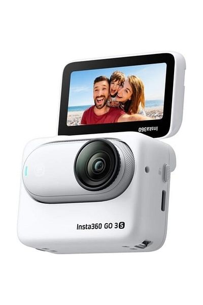 Insta360 كاميرا الحركة Insta360 GO 3S - الإصدار القياسي - 128 جيجابايت - أبيض قطبي