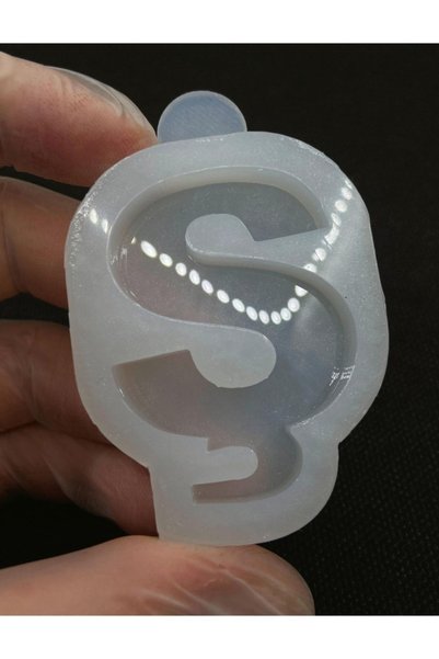 Aj Resincraft Epoxy Silicone Letter Mold, Dotted Letter, Turkish Character Silicone Mold