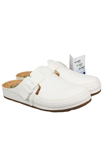 FLY SOFT Papuci Sabo albi ortopedici Tenton, Flysoft (DOCTOR, Asistenta, Spital, GATER, EXZACI)