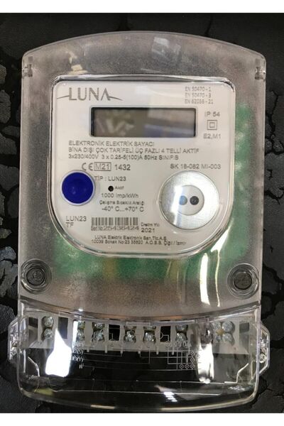 Luna Trifaze Sayaç Lun23