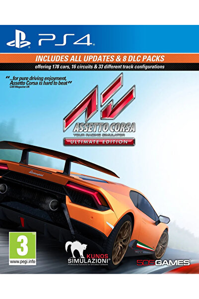 505 Games Assetto Corsa Ultimate Edition PS4 Oyun
