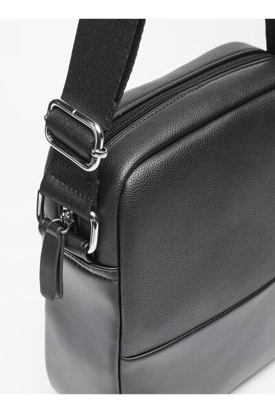 LBL by Shoexpress Solid Crossbody Bag with Adjustable Strap and Zip Closure - W 20 x H 25 x D 8.5 cm