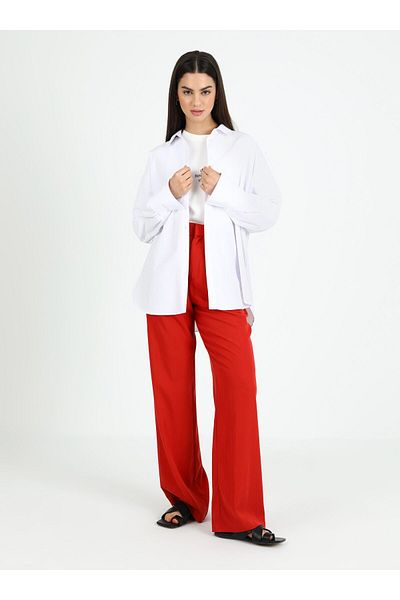 Benin White Cotton Shirt - Benin