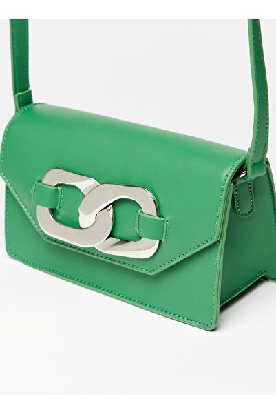 Flora Bella by Shoexpress Embellished Crossbody Bag - W 14 x H 9.5 x D 22 cm