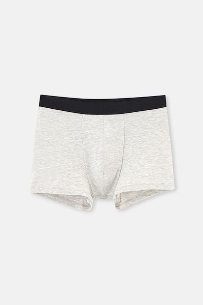Dagi Grimelange Black Cotton Boxers - 5210 2-Pece μοτίβο