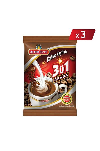 Altıncezve 250 Gr 3 in 1 Instant Coffee - PACK OF 3