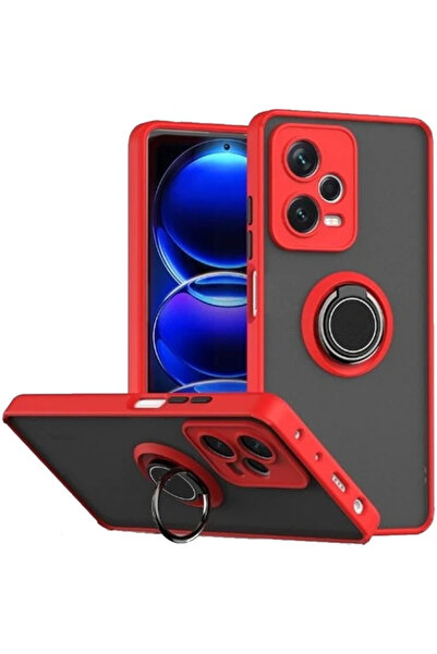 Teleplus Xiaomi Redmi Note 12 Pro Plus Kılıf Montreal Yüzüklü Mat Kapak
