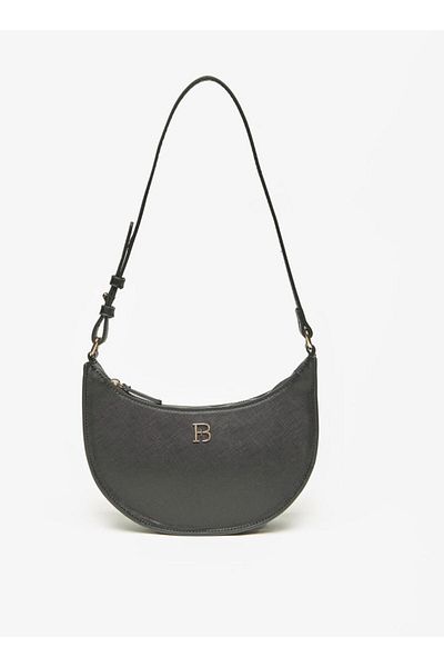 Flora Bella by Shoexpress Solid Hobo Bag with Adjustable Handle and Zip Closure