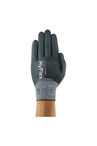 ANSELL HyFlex® 11-539 Kesilme Dirençli İş Eldiveni – No: 10 Beden | 3 Çift (K...
