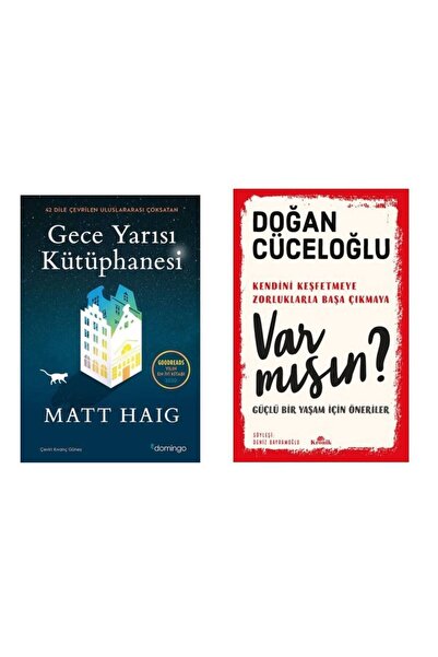 Domingo Yayınevi Gece Yarısı Kütüphanesi Matt Haig - Var Mısın? - Doğan Cücel...