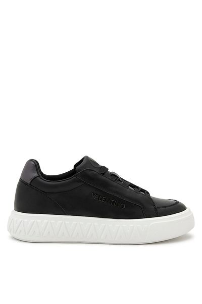Valentino حذاء رياضي جلدي نسائي أسود 91V1303VIT550