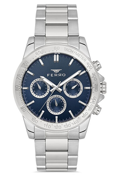 FERRO Men's Premium Steel Case Sports Watch - Waterproof, Inner Functions Act...
