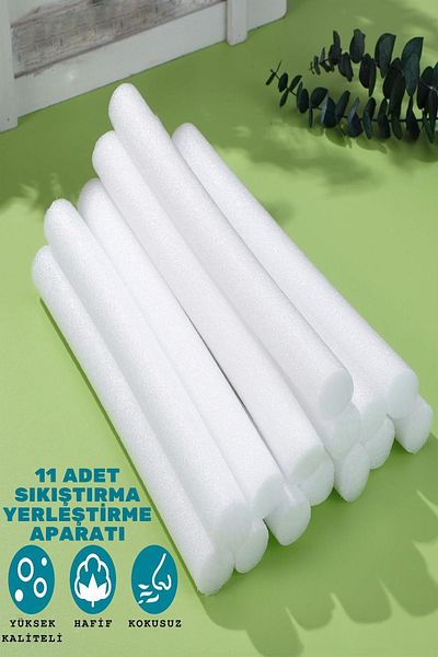BTF HOME 11 Pieces Sponge Stick Seat Cover - Oval Chair, Cover and Compression Apparatus