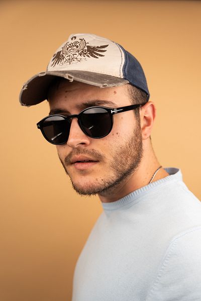 Focus On Tyson Black Polarized Men's Sunglasses