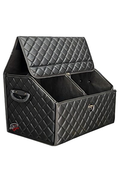 Oto Bagaj Organizeri Deri Bagaj Kutu Çanta Kapitone