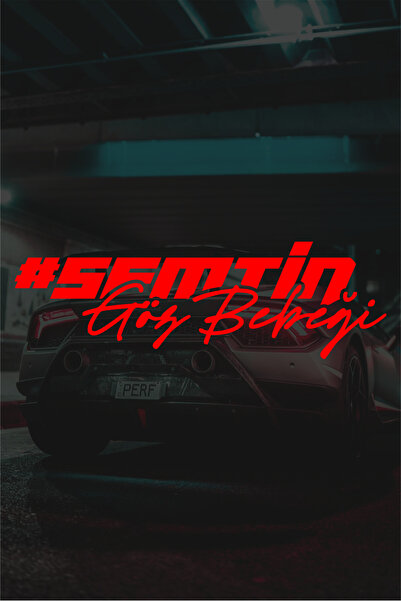 Quart Aksesuar 19 x 6 Cm Semtin Göz Bebeği Oto Sticker Araba Cam Sticker