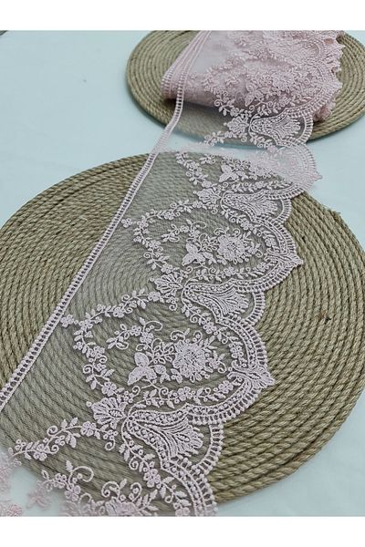 Esteks Dantel ve Tekstil Aksesuarları 9 Meters Guipure Lace Matte Polyester
