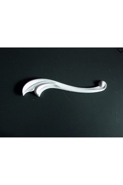 DERYA DESİNG ART No:6060 Wooden - Paintable Flexible Furniture Renovation and Decoration Sconce 21,5X4,5Cm