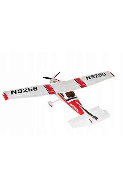 Top RC Model 056C Cessna 182, 500 Class, Kırmızı, Brushless 800KV Motorlu, 30A ESC, 11.1V 2200 Mah Li-Po Pi