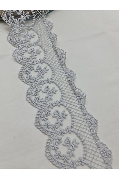 Esteks Dantel ve Tekstil Aksesuarları 9 μέτρα Guipure Lace Matte Polyester