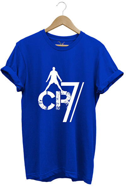 WİDİ Μπλουζάκι Ronaldo Cr7 με θέμα το ποδόσφαιρο με κανονική εφαρμογή 100% βα...