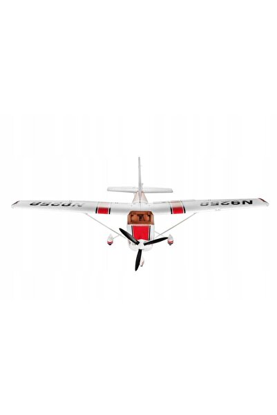 Top RC Model 056C Cessna 182, 500 Class, Kırmızı, Brushless 800KV Motorlu, 30A ESC, 11.1V 2200 Mah Li-Po Pi