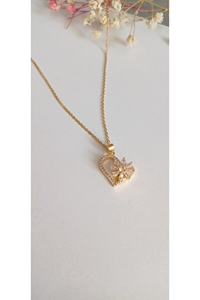 Feride قلادة نسائية من الفولاذ على شكل ندفة الثلج 316L غير قابلة للتلف ومقاوم...