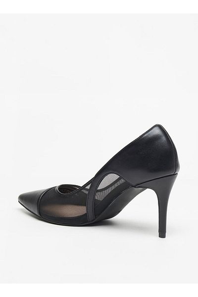 Celeste Women's Mesh Detail Pumps with Stiletto Heels