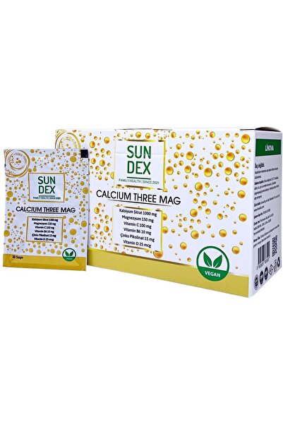 Sun Dex Family Health Since 2021 Calcium Three Mag - الكالسيوم والمغنيسيوم وف...