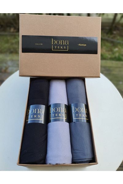 bona Teks Combed Cotton Shawl Set 3 Pieces
