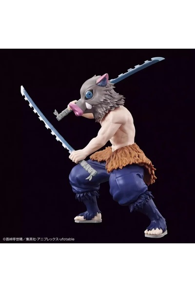 oyuncakçı savaş & europe shop Bandai orijinal şeytan demon  Slayer Anime Action Figure Hashibira Inosuke 16 cm
