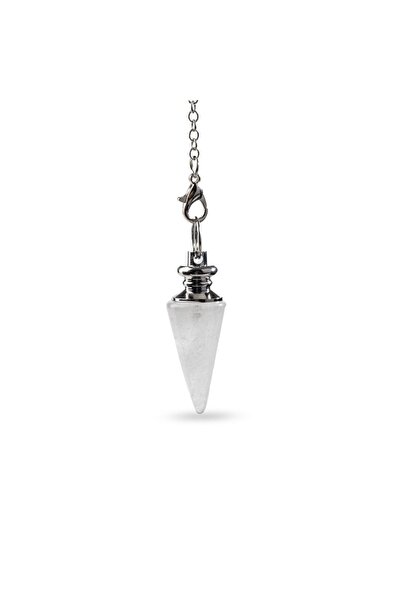 Zeynep Büyükbay Kristal Quartz Doğal Taş Piramit Pandül