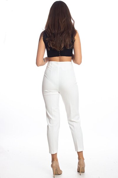 ZARAZA Деталізовані штани з високим коміром і талією