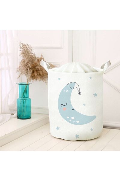 HET Concept Dirty Laundry Picnic Basket - Toy Storage Box, Organizer Folding Basket Felt Model 40060