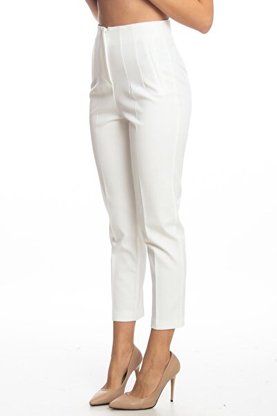 ZARAZA Деталізовані штани з високим коміром і талією