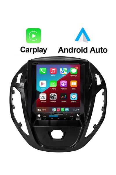 EXVOL Ford Tourneo Courier Android Multimedya Tesla 4gb Ram 64 Gb Hafıza Hd Ips Ekran Kamera Hediyeli