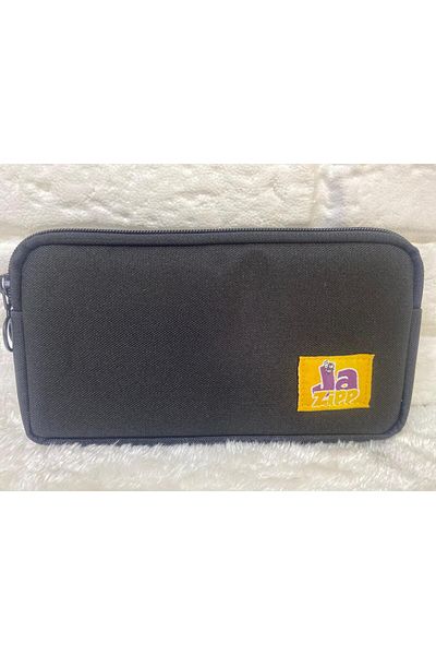 BEREKET PAZAR JaZipp Premium - Double Compartment Pencil Case 22x12x4cm