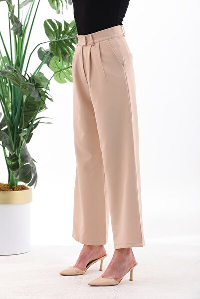 LOISY KADIN CIRT KAPAMA BOL PAÇA PALAZZO PANTOLON